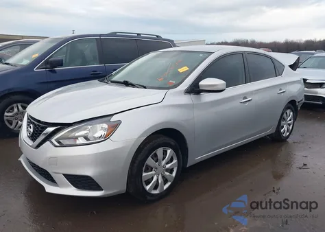 2017 Nissan Sentra Sv из США, поврежденный, VIN 3N1AB7APXHY311247